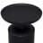 Haynes 16"W Solid Mango Wood Round Boho Accent Table with Sculptural Design-1472184752