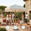 Parasol de terrasse 6,5 pi Boho