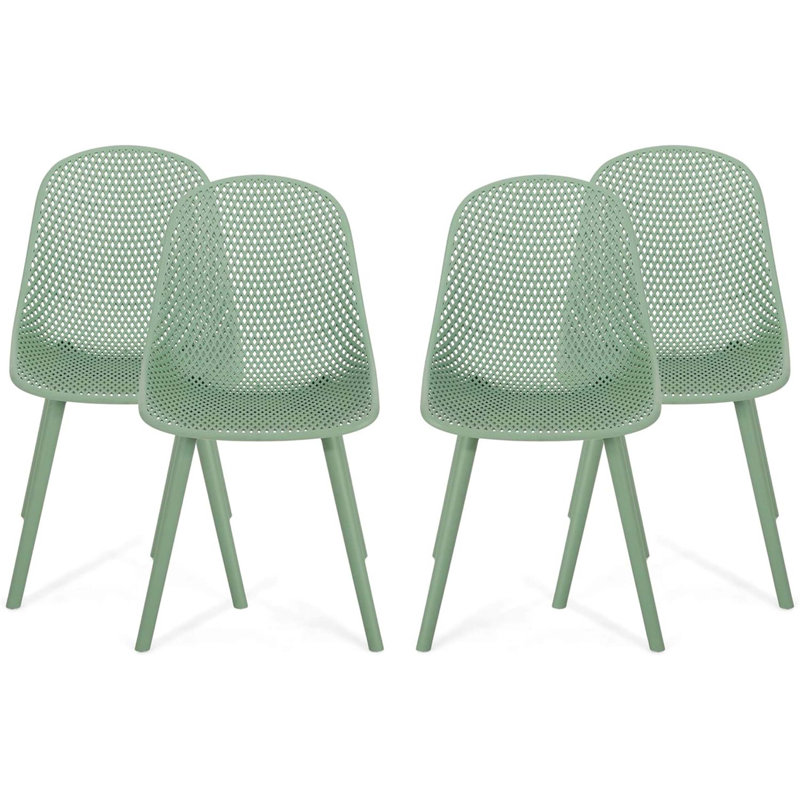 FAUTEUIL POSEY (ENSEMBLE DE 4), Vert