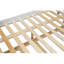 Lit superposé simple au-dessus d'un lit double avec lit gigogne en bois-228712124