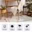 Tapis de chaise en verre trempé robuste pour tapis et planchers durs (46 po x 55 po)-90977692