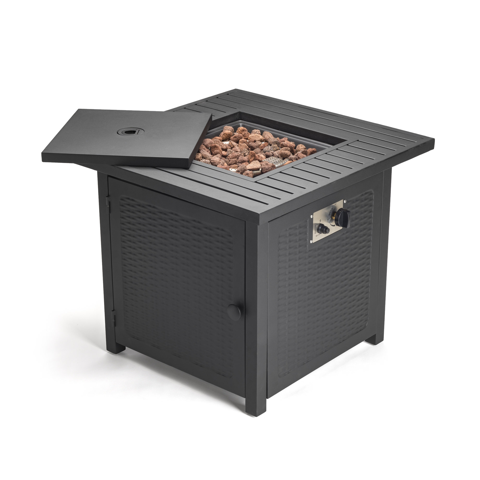 Latitude Run® 28" Propane Fire Pit & Outdoor Fireplaces, Outdoor Fire