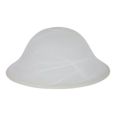 Remplacement de l'abat-jour en verre albâtre pour lampe de plancher H 4,75 "x l 12" Bronislova