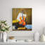 Violin On Wall Print
