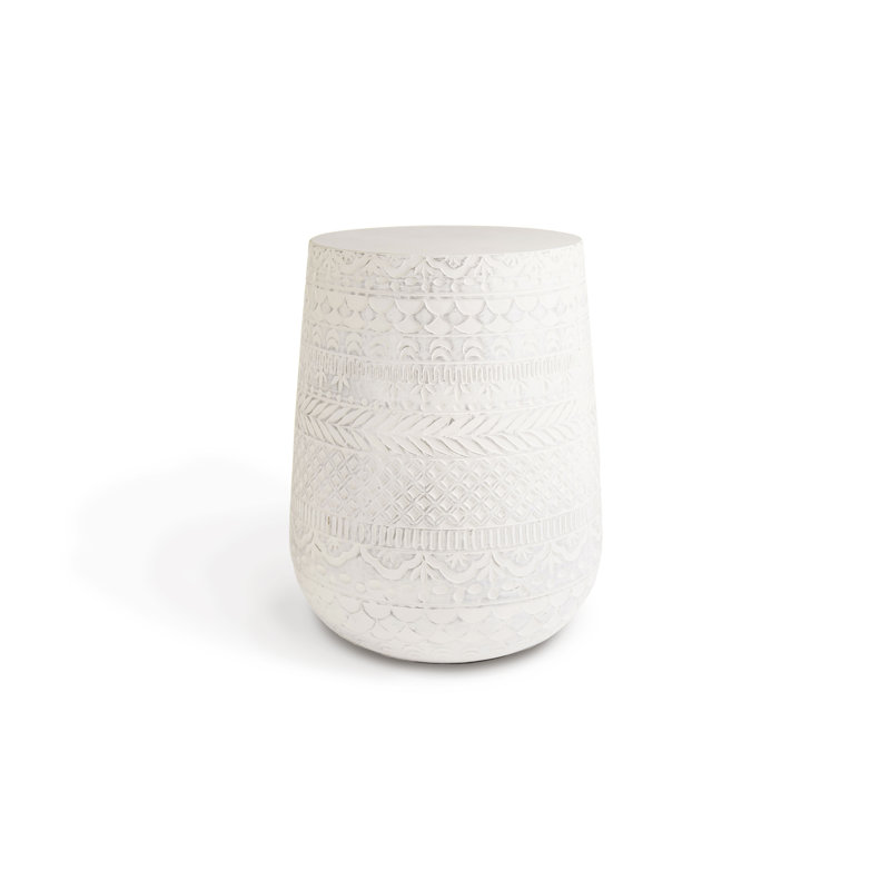 Lydia 17 inch Cement Side Table