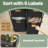 Laundry Sorter, Laundry Hamper With Wheels, 39.6 Gal. (150 L) Portable Rolling Cart Baskets With Shelf, 4 Removable Liners And 6 Labels