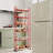 6-Tier Rolling Cart Gap Kitchen Slim Slide Out Storage Tower Rack with Wheels-109187899-109187900
