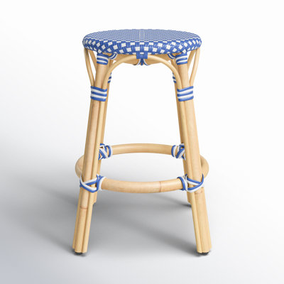 Alastair Hand-Woven Rattan Bar & Counter Stool