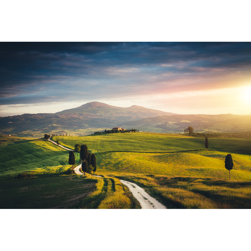 Tuscany Hills by Borchee - Wrapped Canvas Print, 61cm H x 91cm W