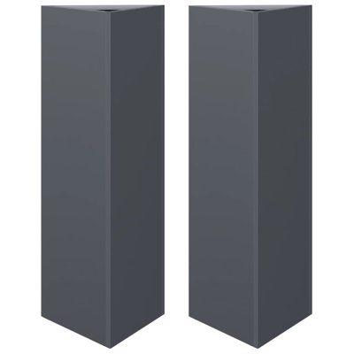 Crystine Metal Elevated Planter