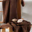 Ensemble de 2 draps de bain géants 100% coton, surdimensionnés et absorbants-114504835