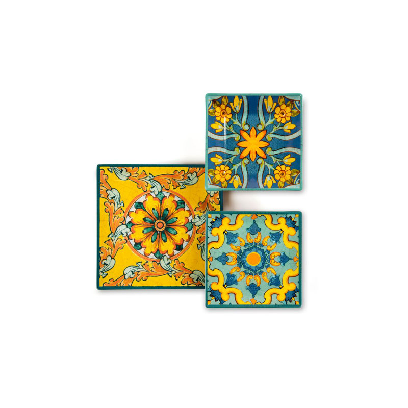 Trinacria Piece Ceramic Dinnerware Set - Service for 6