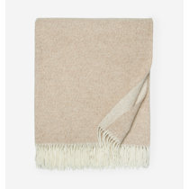 Sferra Terzo Throw Blanket (Sand)