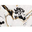 Hand -painted White Innocent Flower Acrylic Painting