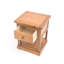 Robillard 45cm W Plywood / Laminate Board Bedside Table-865632644