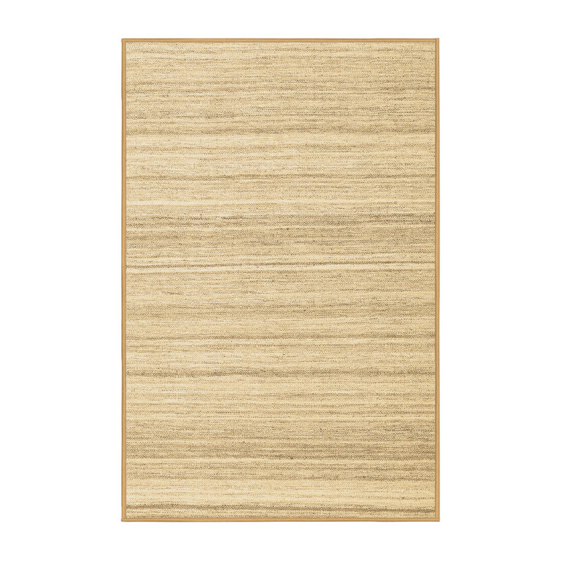 Tapis contemporains brun lavable à la machine 2575, Tapis de couloir 2 pi x 5 pi