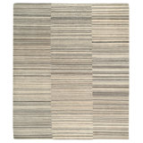 Spectrum Hand Woven Linen and Wool Striped Area Rug