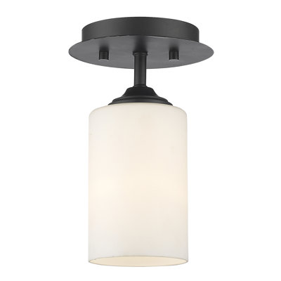 Beegle Glass Semi Flush Mount
