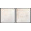 Beige et blanc, cercles abstraits, illustrations géométriques, art moderne, peinture relaxante / calme-97923574-97923578