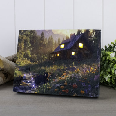 Toile de table Bear Cabin 8X6