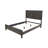 1Pc Queen Size Bed X-Design HB Unique Look Bedroom Furniture (Bed)
