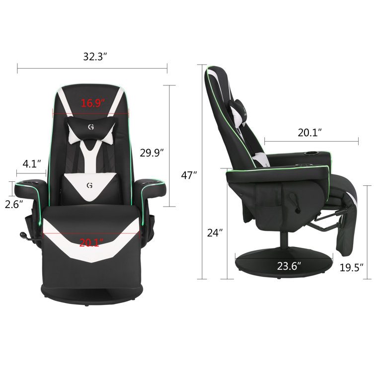 8 Pcs Chair Buckle Frame Holder E- Racing Game Chair Mountings framing  Tools e- Sports Game Chair mountings Plastic Chair Accessories of Game  Chair