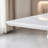 69.30 Inch Rectangular Dining Table, Modern Simple, Marble Tabletop, MDF Tabletop, Stainless Steel Mirror Surface In Silver Color, Suitable For 4-6 People Marble Pattern