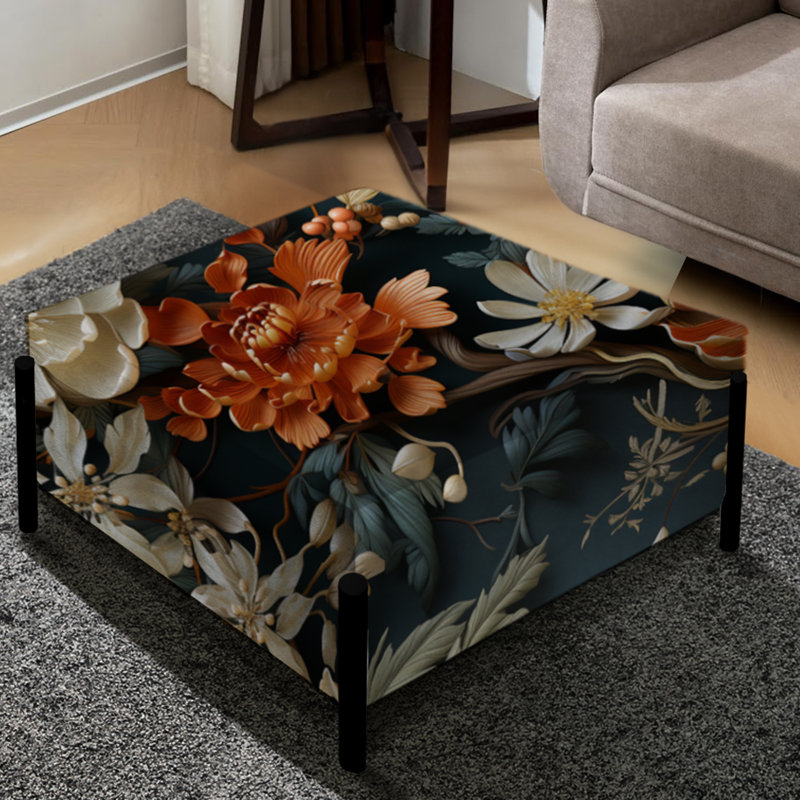 Natures Harmony - Grand repose-pieds carré oriental