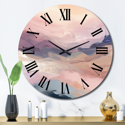 Horloge murale Pastel