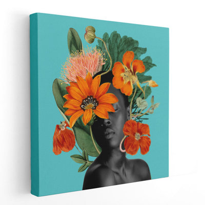 Tangerine Tropics I - reproduction d'art sur toile