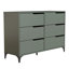 Commode double 6 tiroirs l 46,5 po Norcross-116466056