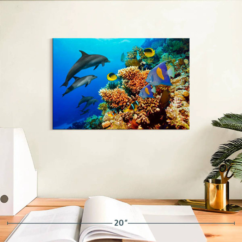 Reef Sea Life, 8" H x 12" W