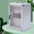 24 Slots Aluminum Alloy Pocket Chart Cell Phones Storage Cabinet for Cell Phones