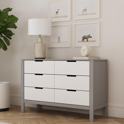 Commode double 6 tiroirs Colby