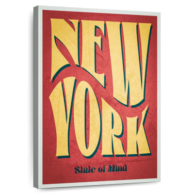 Nicci New York State Of Mind Red