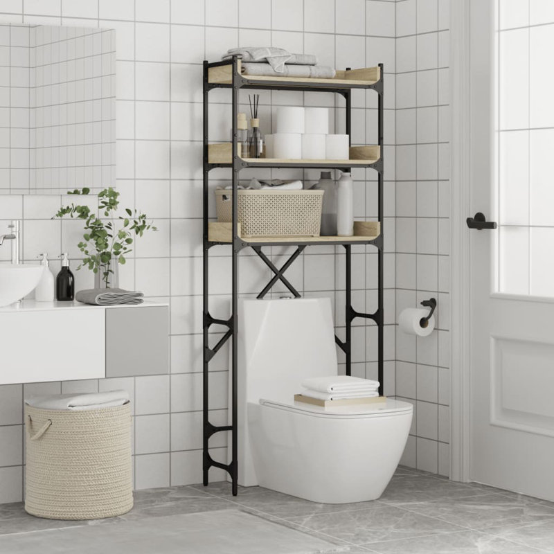 Bathroom Shelves, Sonoma Oak