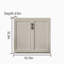 Armoire de rangement imperméable pour chaussures en alliage d'aluminium 12 paires-100206470