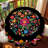 Spring Summer Ellis 152cm Round, Flowers Floral Table Cover for Party Picnic Dinner Decor-142664540