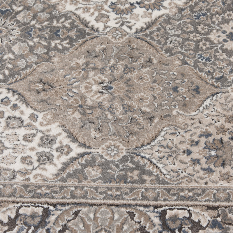 Lochlan Panel Kirman Woven Area Rugs and Runners, 26" x 12'