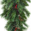 The Holiday Aisle® 36" Glistening Pine Teardrop with LED Lights