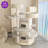 66"Poplar Wood Large Cat Tower