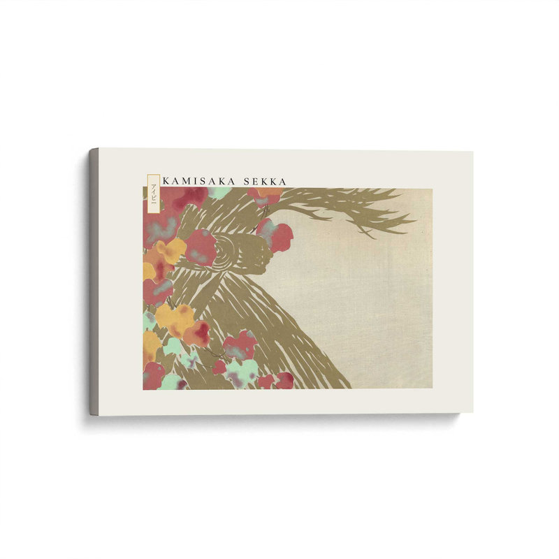 Lierre par Kamisaka Sekka, H 12 po x l 18 po, Toile tendue, Ne s’applique pas