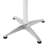 Outdoor End Table Bar Height Table with Flip-Up Table