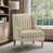 Beige Vertical Stripe