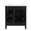 Ensemble de meuble-lavabo simple 30 po avec plateau-70180577
