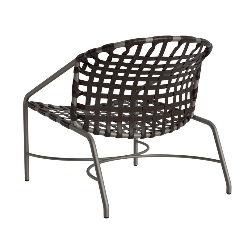 Kantan Outdoor Lounge Chair, Mica/Coffee