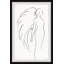 Wings Outline - Single Picture Frame Painting-1348522552