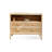 Modern Burlywood Solid Wood Sideboard