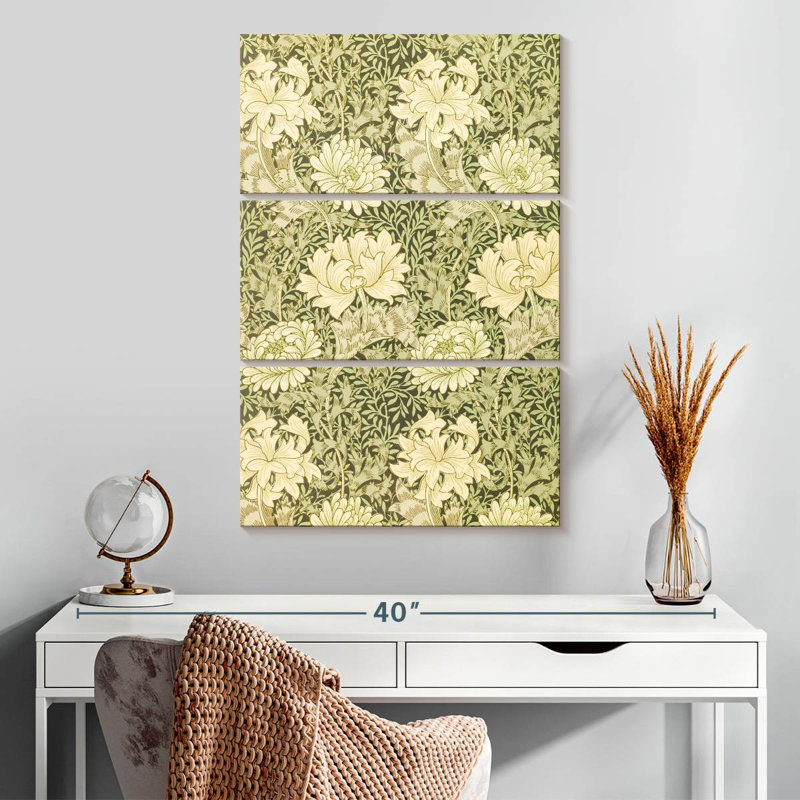 Chrysanthème Kerner 1877, H 32 po x l 20 po