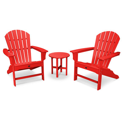 TREX Outdoors Yacht Club Shellback 3-Piece Adirondack Set